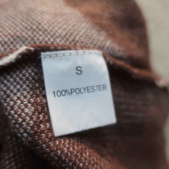 Womens Shag Boutique Brown, White Sweater Tank Pencil Maxi Dress S - Picture 7 of 8